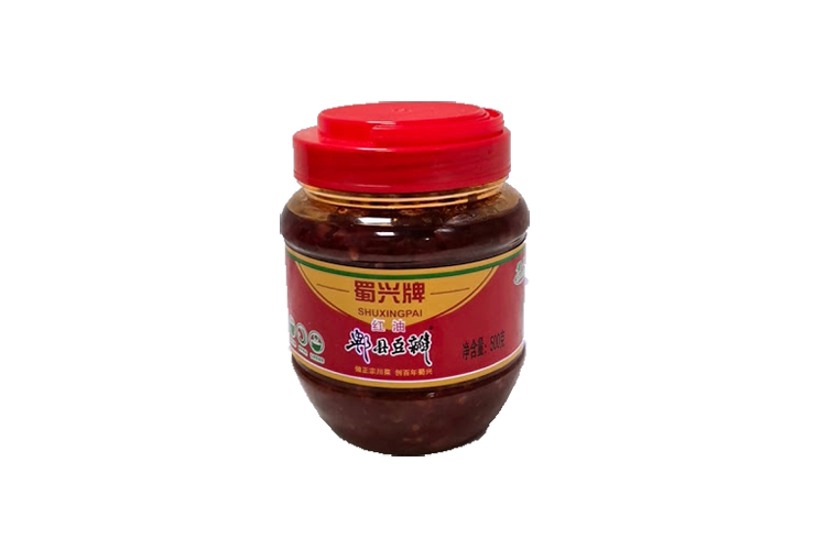 PIXIAN RED OIL BEAN SAUCE 500G